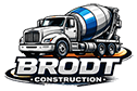 Brodt Construction – Concrete Contractor in Santa Rosa, Sonoma County Logo